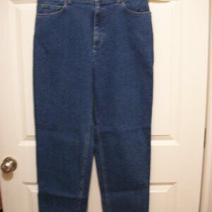 Vintage NWT JONES Ladies High Rise 5 Pocket Straight Leg Jeans Sz 14
